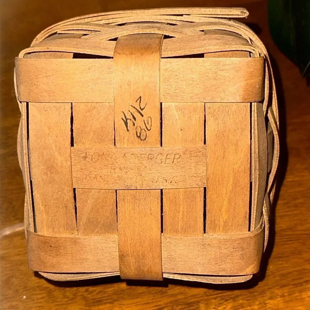 Longaberger vintage signed
